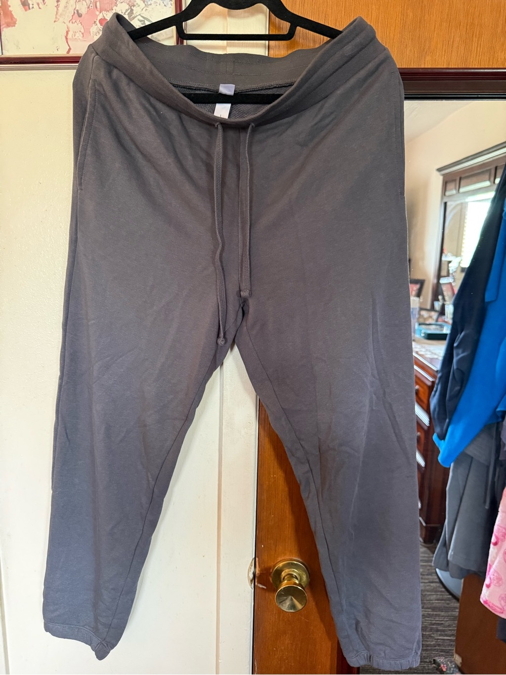 Woman’s Charcoal Drawstring Joggers